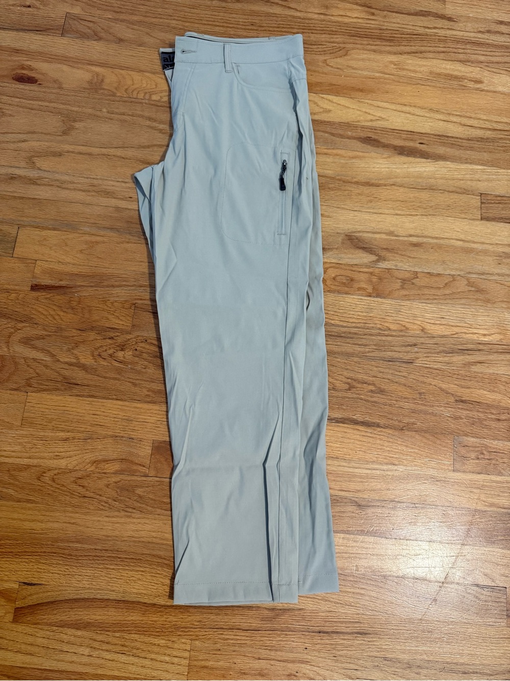 Avalanche Light Gray Men's Performance Chinos 34x30